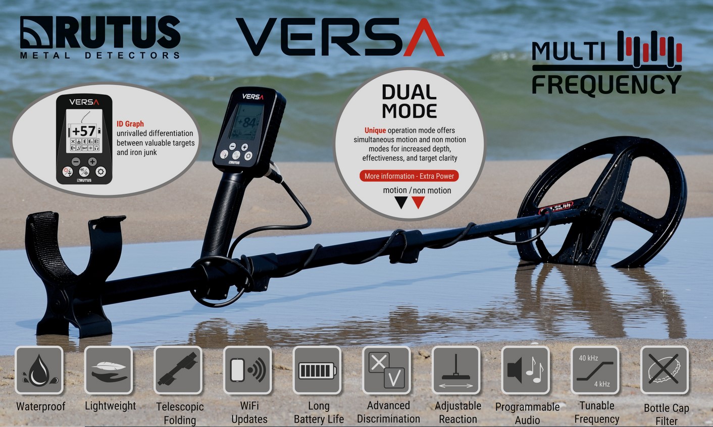 Rutus Versa offre frequenze multiple e ricerca Dual Mode