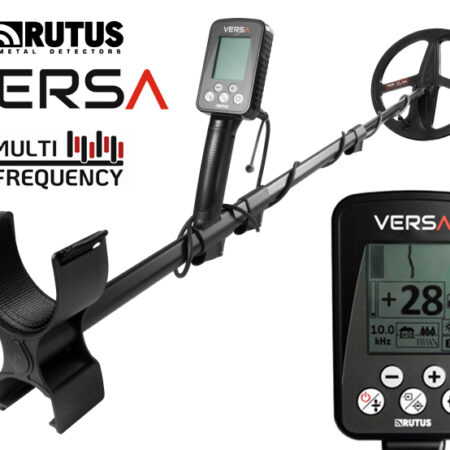 Rutus Versa metal detector per tutte le ricerche anche in immersione