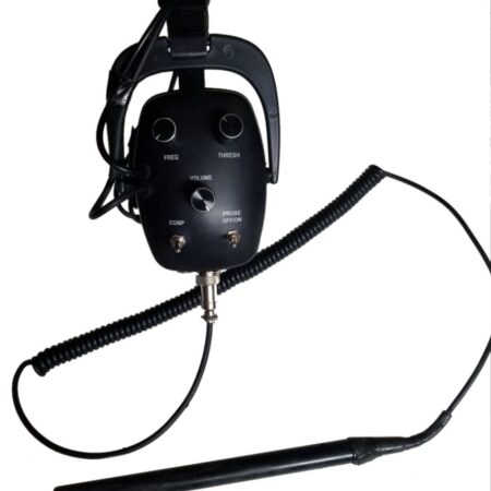 Uniprobe detectorpro cuffia stereo con deviatore per diventare pinpointer per xp Deus II xp deus I