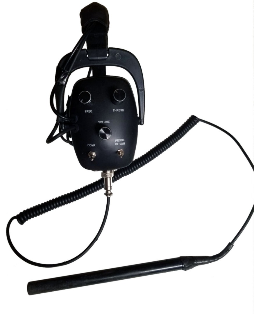 Uniprobe detectorpro cuffia stereo con deviatore per diventare pinpointer per xp Deus II xp deus I