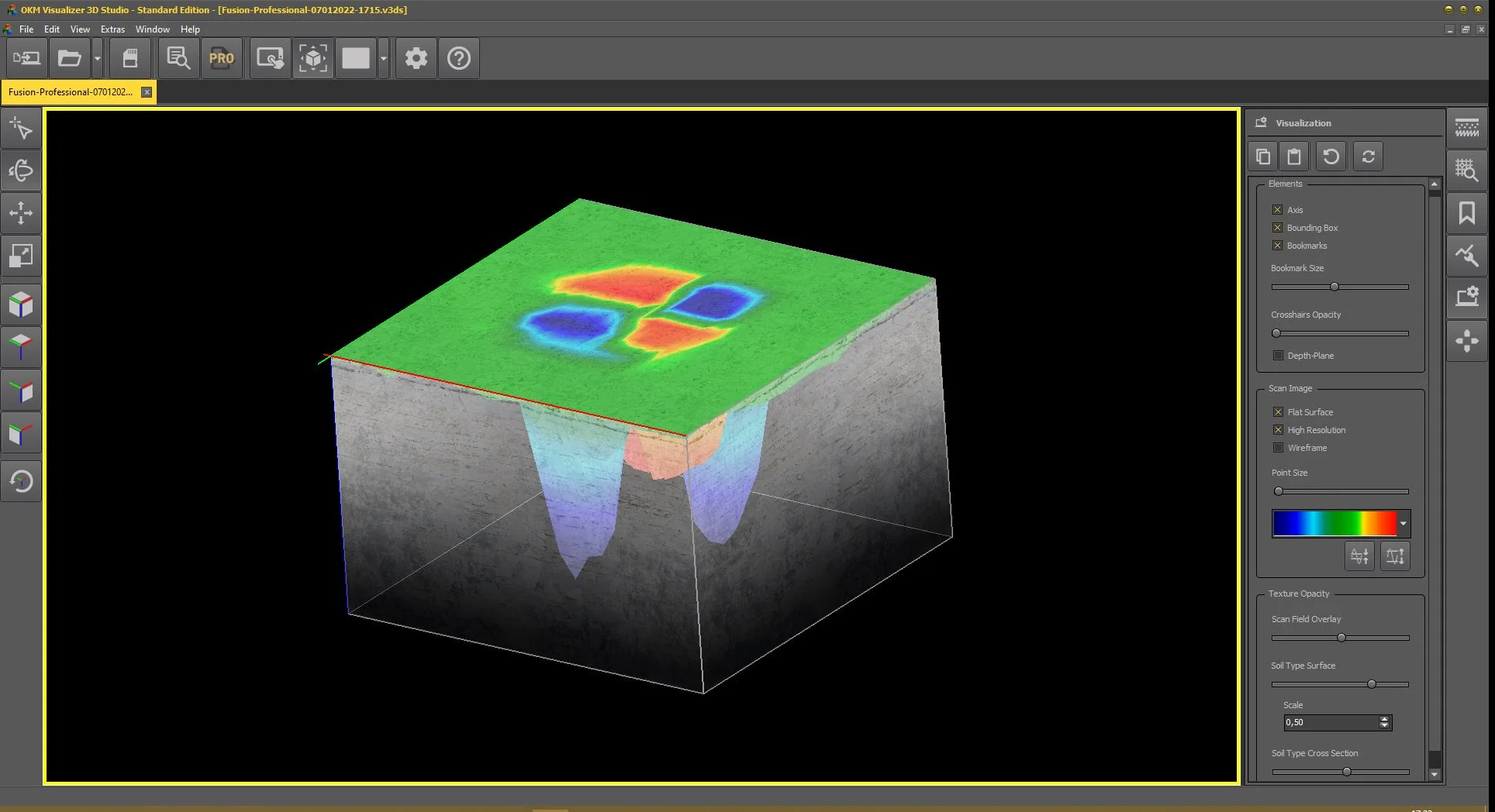 FUSION PRO rent noleggio software visualizer 3D Studio